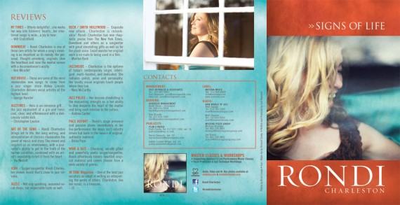 Rondi Charleston - Signs Of Life Brochure